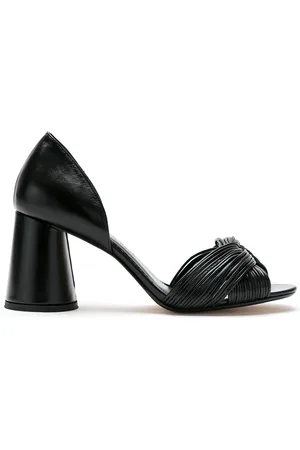 Sarah Chofakian Colagem leather sandals