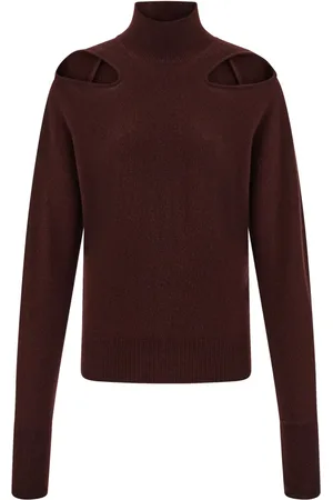 Salvatore Ferragamo Mock-neck cut-out jumper