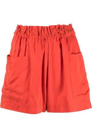 Casa Raki Emilia ruched high-waist shorts