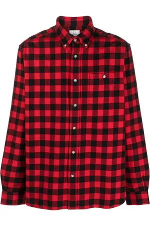 Woolrich Traditional plaid-check flannel shirt