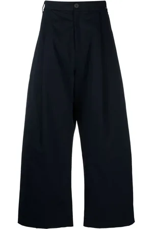 STUDIO NICHOLSON Wide-leg high-waisted trousers