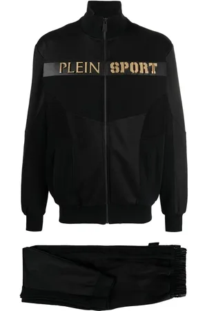 Philipp Plein Logo plaque tracksuit set