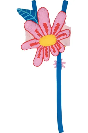 MIRA MIKATI Floral-appliqu?? cropped top