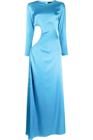 Cynthia Rowley Striking silk maxi dress