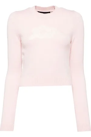 Cynthia Rowley Rose-intarsia jumper