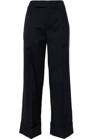 Sa Su Phi High-rise wool trousers