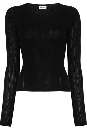 Lanvin Ribbed-knit jumper