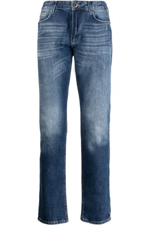 Emporio Armani Low-rise straight jeans