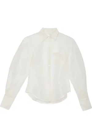 FLEUR DU MAL Silk organza shirt
