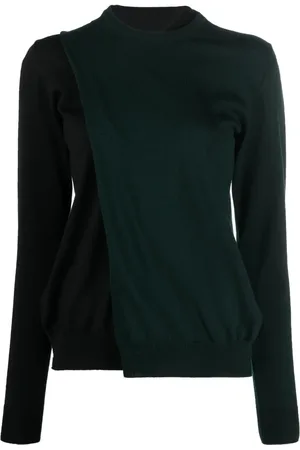 Colville Long-sleeve wool knitted top