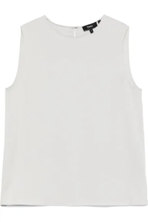 THEORY Straight Shell tank top
