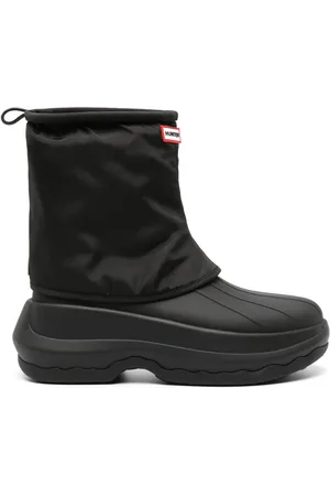 Kenzo X Hunter logo-patch boots