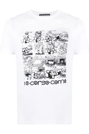 10 CORSO COMO Graphic print short-sleeved T-shirt