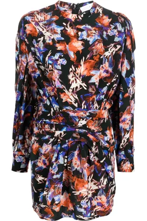 IRO Merera abstract-print dress