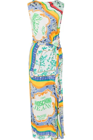 Moschino Printed midi dress