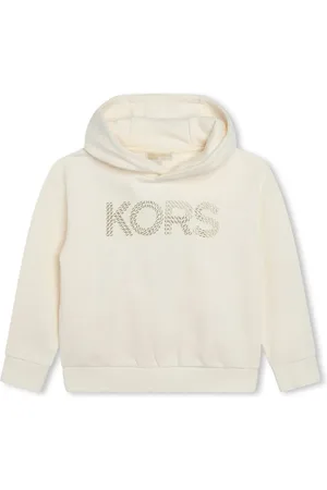 Michael Kors Logo-appliqu?? jersey hoodie