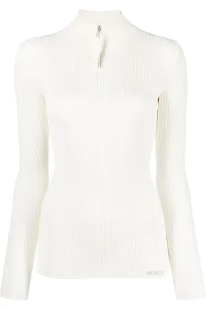 Moncler Long-sleeve ribbed jumper