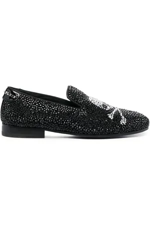 Philipp Plein Skull Bones moccasins