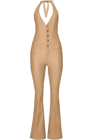 Retrofete Cynthia halterneck jumpsuit