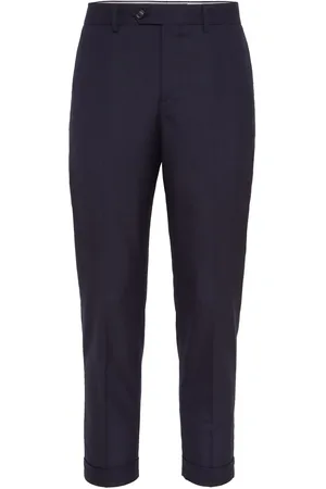 Brunello Cucinelli Straight-leg cashmere trousers