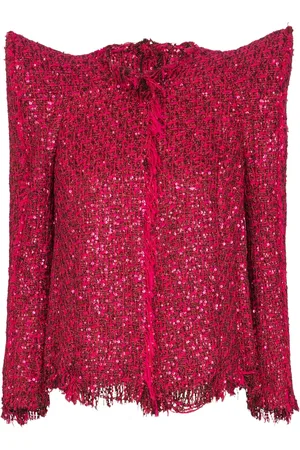 Balmain Glitter tweed jacket