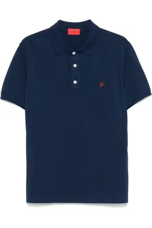 ISAIA Logo-embroidered polo shirt