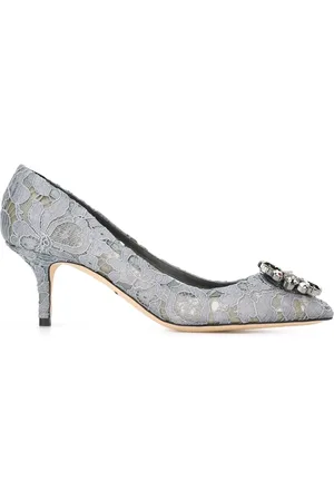 Dolce & Gabbana Taormina-lace crystal-embellished pumps