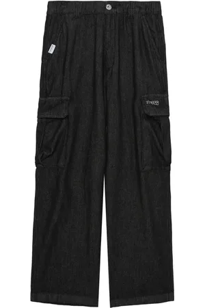 Chocoolate Wide-leg cotton trousers