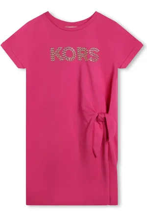 Michael Kors Logo-embellished cotton minidress