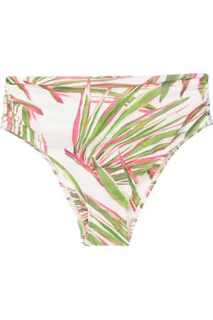 Lenny Niemeyer Abstract-print high-waist bikini bottoms