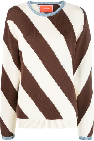 La DoubleJ Veneziana striped cotton jumper