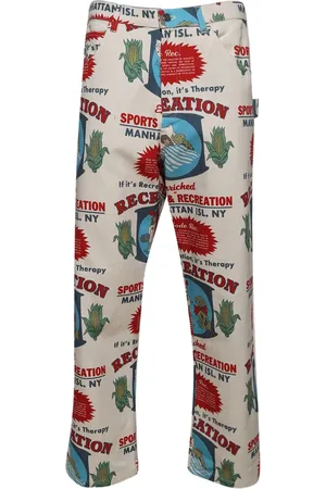 BODE Graphic-print trousers