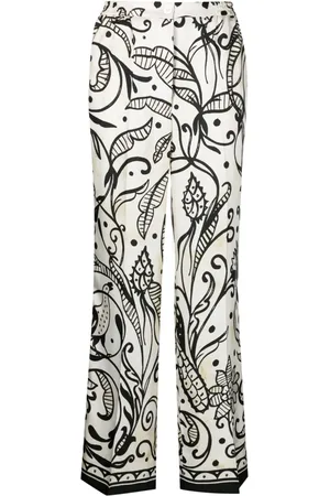F.R.S For Restless Sleepers Palazzo silk pyjama trousers