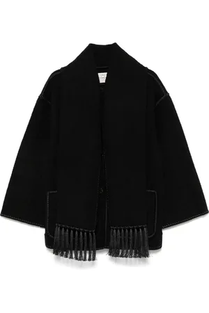 Totême Scarf-detail coat