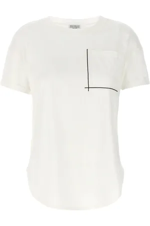 Brunello Cucinelli Monili chain-detail T-shirt