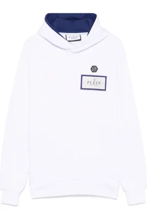 Philipp Plein Logo-patch hoodie