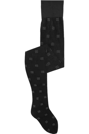 Ganni Embroidered-logo socks