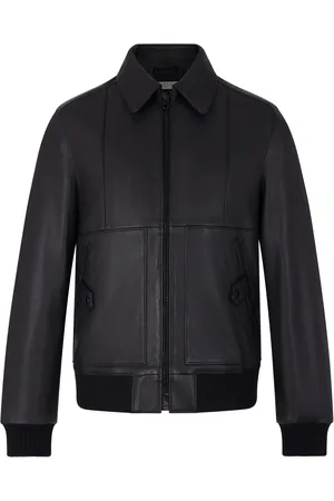Fursac Zip-up leather jacket