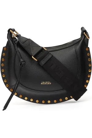 Isabel Marant Mini Moon stud-embellished leather crossbody bag