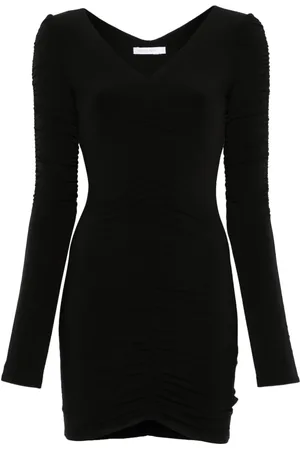 Patrizia Pepe Draped-detail mini dress