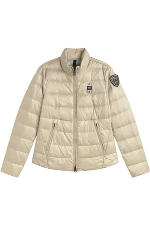 Blauer Logo patch padded jacket