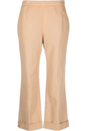 Aspesi Cropped flared trousers