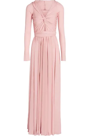 Giambattista Valli Twist-front jersey maxi dress