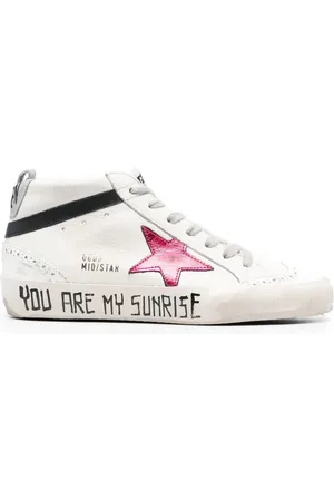 Golden Goose Star-patch hi-top sneakers