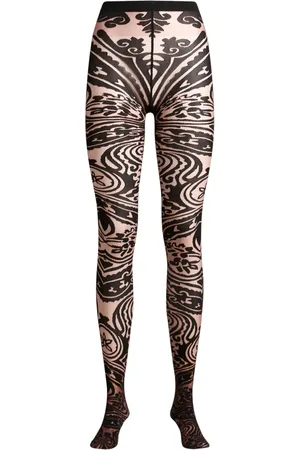 Etro Paisley Tattoo tights