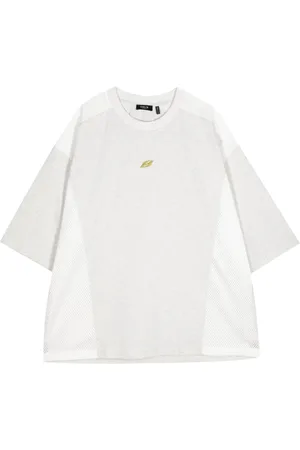 FIVE CM Panelled cotton T-shirt