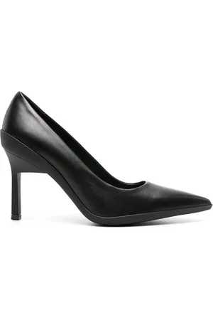 Calvin Klein 90mm pointed-toe leather pumps