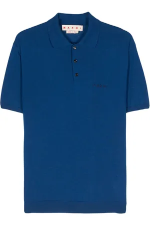 Marni Logo-embroidered polo shirt