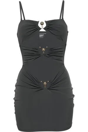 CHRISTOPHER ESBER Pierced orbit mini dress