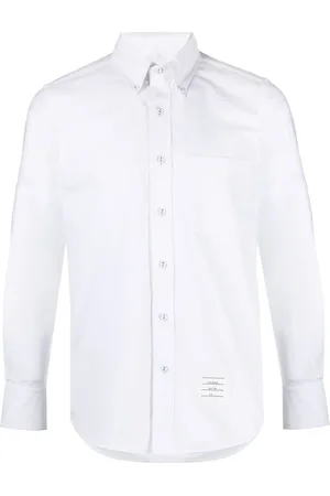 Thom Browne Armband-detail cotton shirt